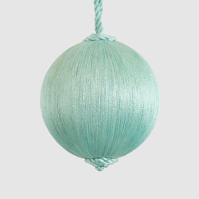 Silk Bauble Small Light Blue