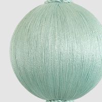Silk Bauble Small Light Blue