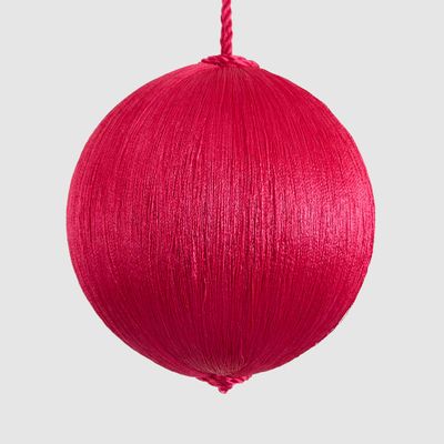 Silk Bauble Medium Fuchsia