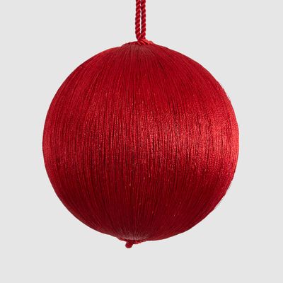 Silk Bauble Medium Red