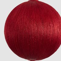Silk Bauble Medium Red