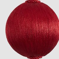 Silk Bauble Small Red