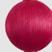 Silk Bauble Small Fuchsia