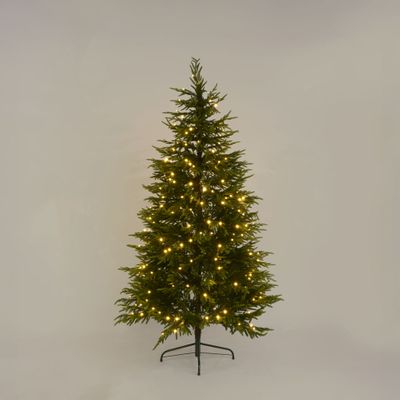 Soft-Touch Light Up Christmas Tree 180cm with 250 LED with Foot Pedal