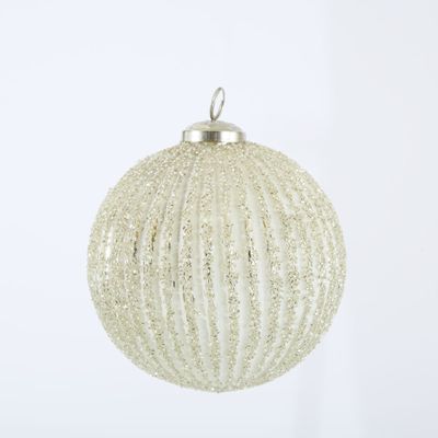 Arctic Glass Bauble Large