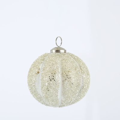 Arctic Glass Bauble Small