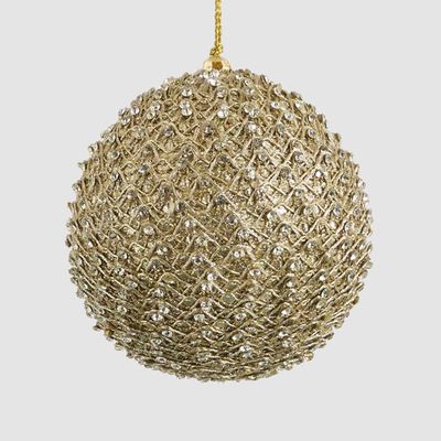 Diamante Bauble Gold