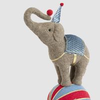 Carnival Balancing Elephant on Ball