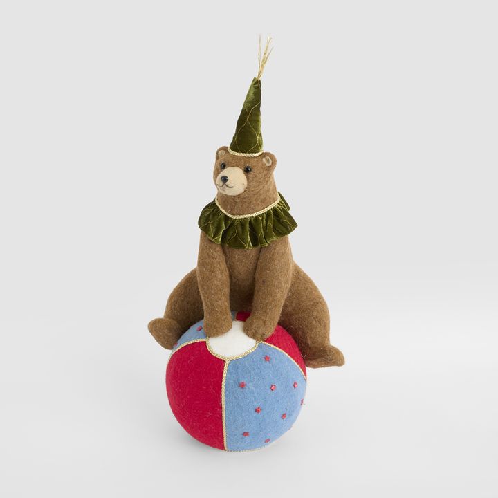 Carnival Bear on Ball