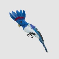 Razzle Crested Bird Blue