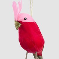 Efina Hanging Budgie Red
