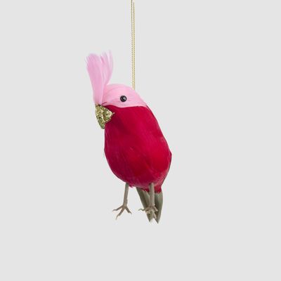 Efina Hanging Budgie Red