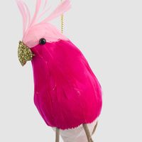 Efina Hanging Budgie Pink