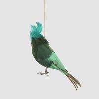 Efina Hanging Budgie Green