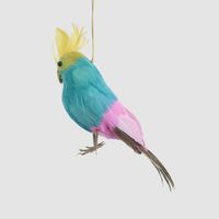 Efina Hanging Budgie Teal