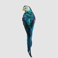 Donatella Sequin Parrot Blue