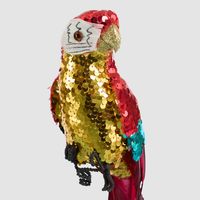 Donatella Sequin Parrot Red