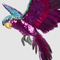 Amora Sequin Flying Parrot Small