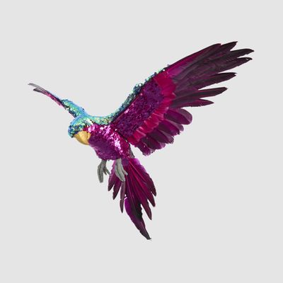 Amora Sequin Flying Parrot Small
