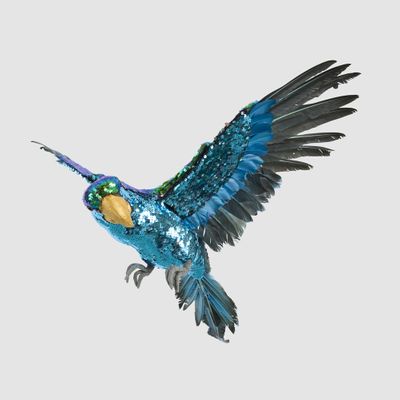 Amorina Sequin Flying Parrot Large