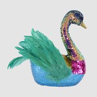 Shackles Sequin Swan Green Multi