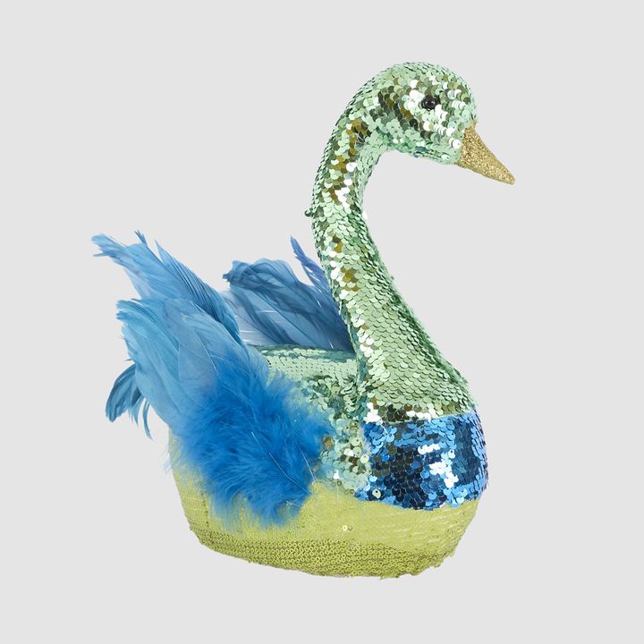 Shackles Sequin Swan Blue Multi