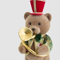 Florian Bear With Bugle