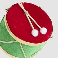 Hanging Drum Decoration