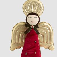 Geisha Angel With Beaded Skirt