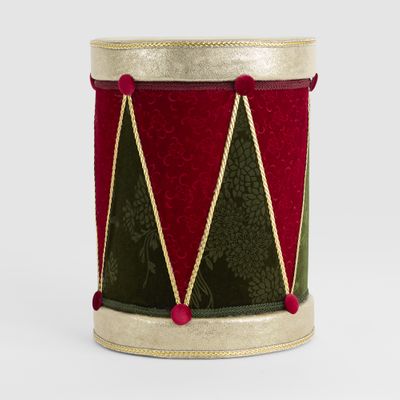 Luxe Velvet Drum Large