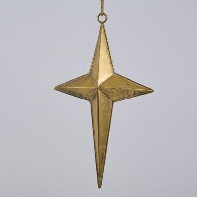 Golden Northern Star Decoration Large