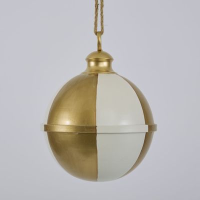 Melody Bell Gold & White 25cm