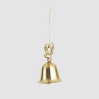 Deer Head Bell Tree Decoration