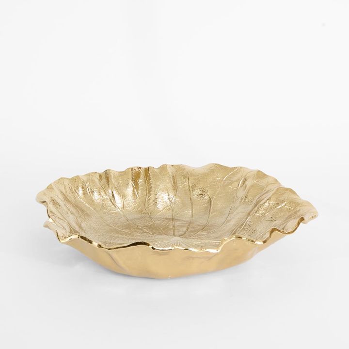 Aluminium Leaf Bowl