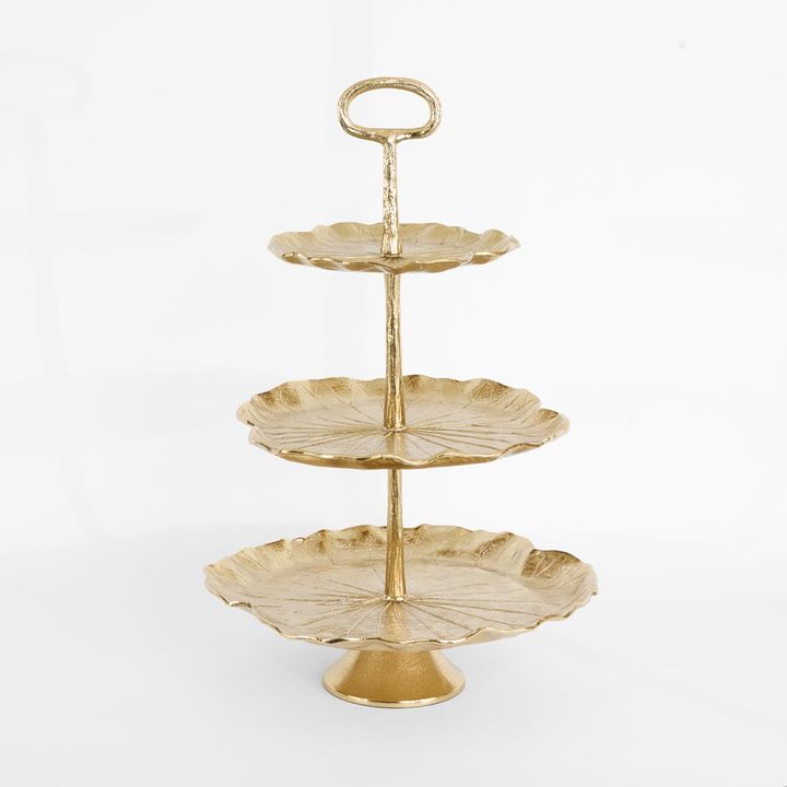 Leaf 3 Tier Cake Stand