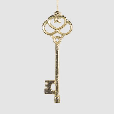 Gilt Key Tree Decoration C