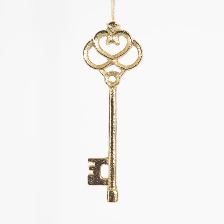 Gilt Key Tree Decoration C