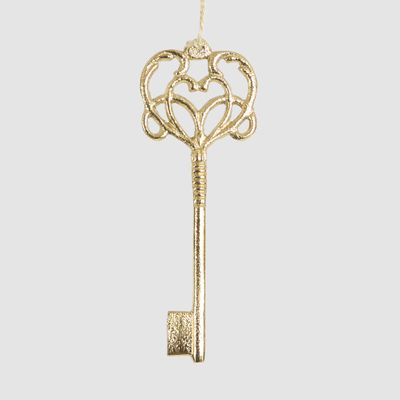 Gilt Key Tree Decoration A