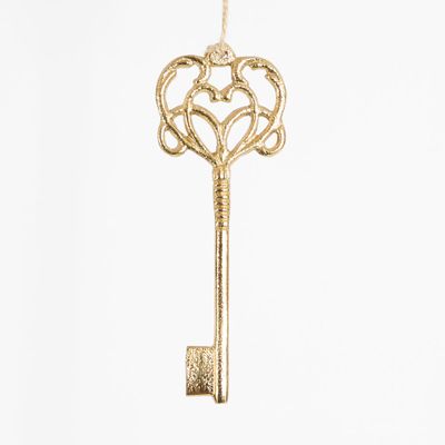 Gilt Key Tree Decoration A