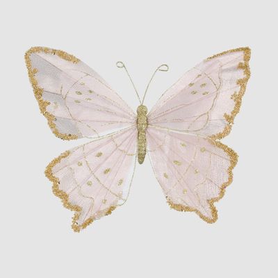 Jasmir Clip on Butterfly Pink