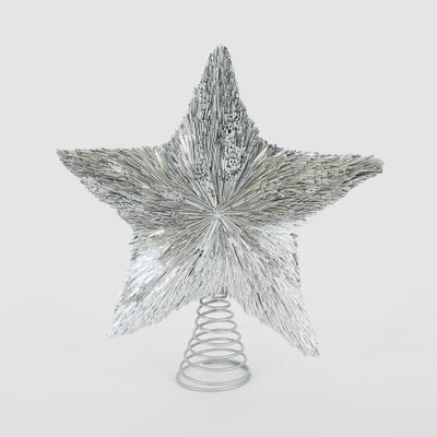 Starry Tree Topper Silver
