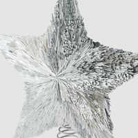 Starry Tree Topper Silver