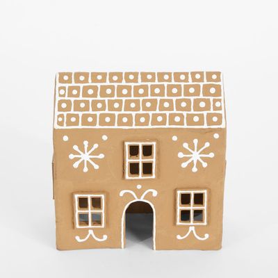 Mache Decorative Gingerbread House