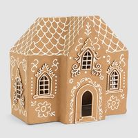 Mache Grand Gingerbread House