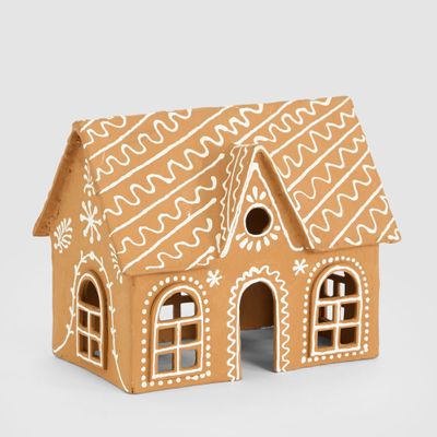 Mache Gingerbread Cottage