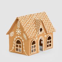Mache Gingerbread Cottage