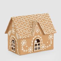 Mache Gingerbread Cottage