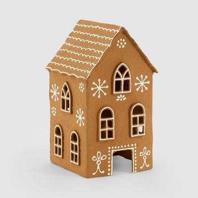 Mache Tall Gingerbread House