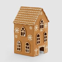 Mache Tall Gingerbread House