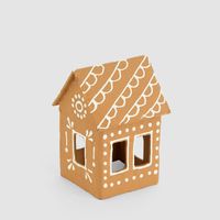 Mache Hanging Gingerbread House Decoration